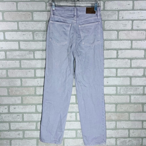 Madewell The Perfect Vintage Straight Jean in Distant Lavender Size 25 - Picture 7 of 12